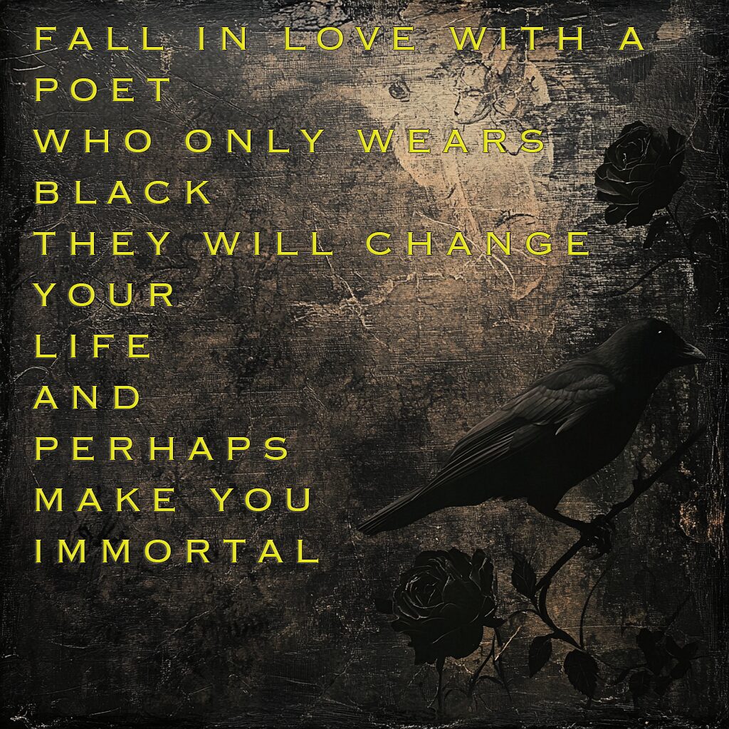 We only wear black. . .